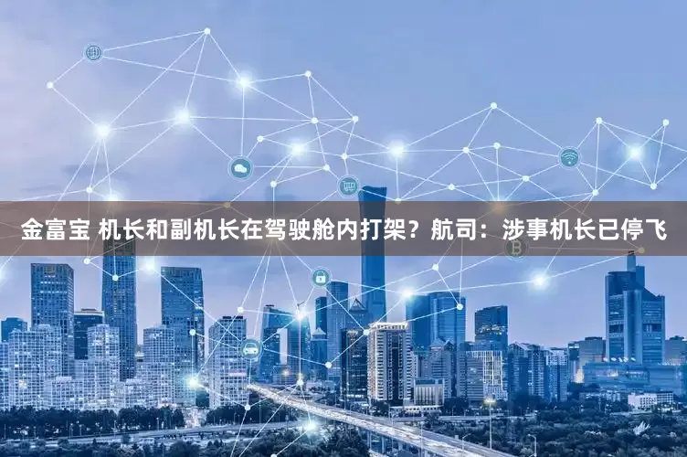 金富宝 机长和副机长在驾驶舱内打架？航司：涉事机长已停飞