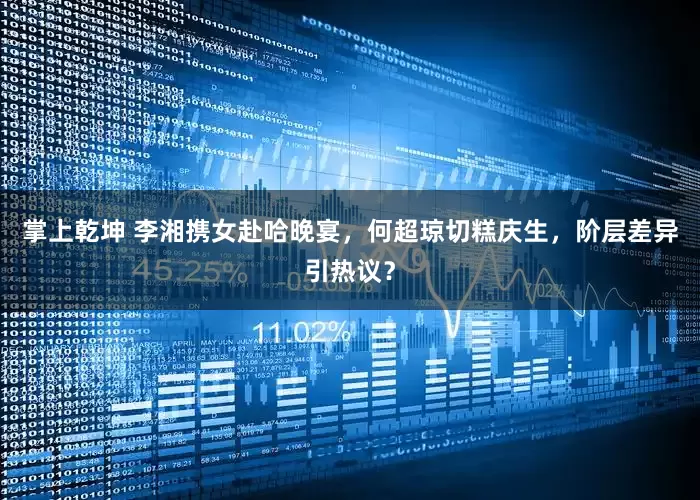 掌上乾坤 李湘携女赴哈晚宴，何超琼切糕庆生，阶层差异引热议？